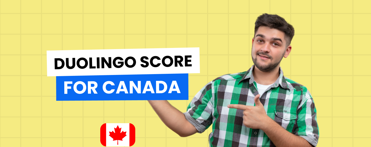 Duolingo score for Canada