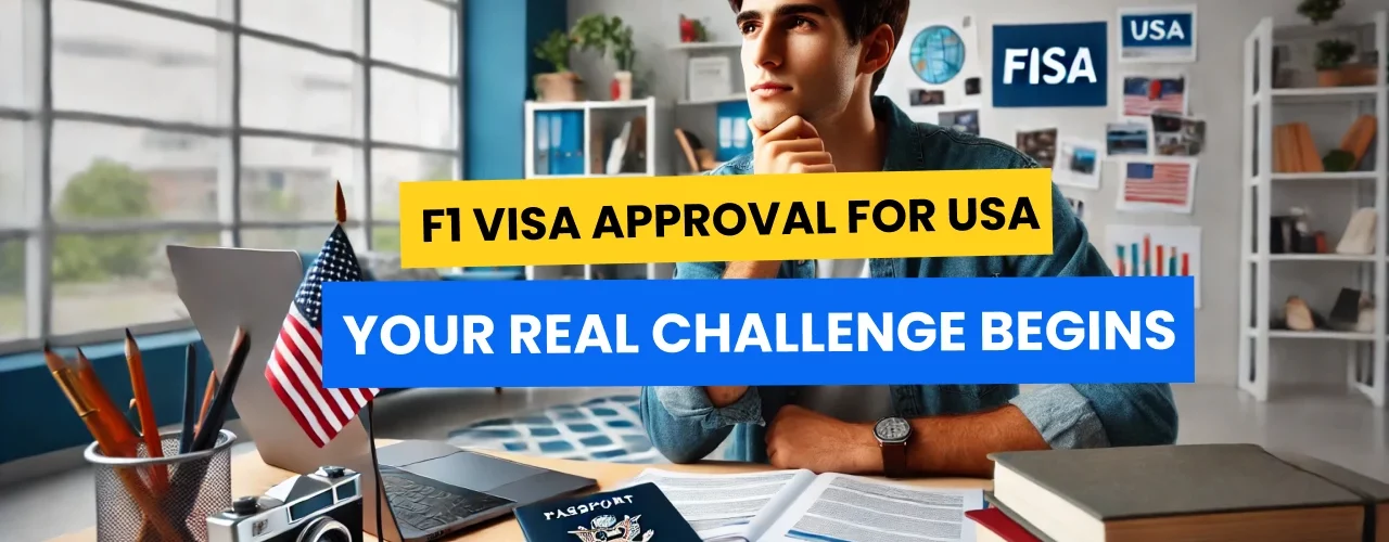 F1 Visa Approval for USA Study